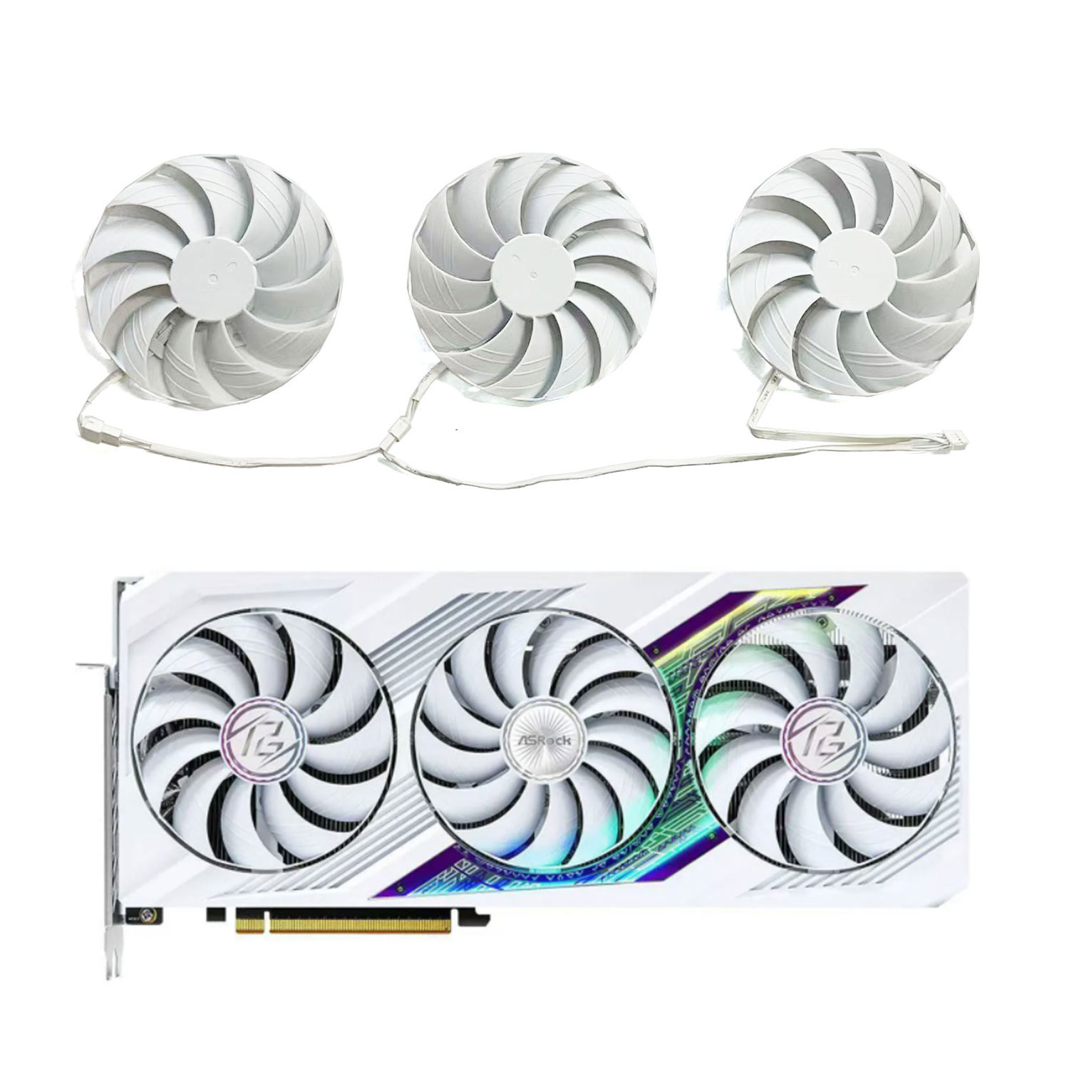 Rx 7900 Xt 20Gb Gaming Gpu - 新しい冷却ファン CF1010H12S RX 7900XT GPUファン Asrock
