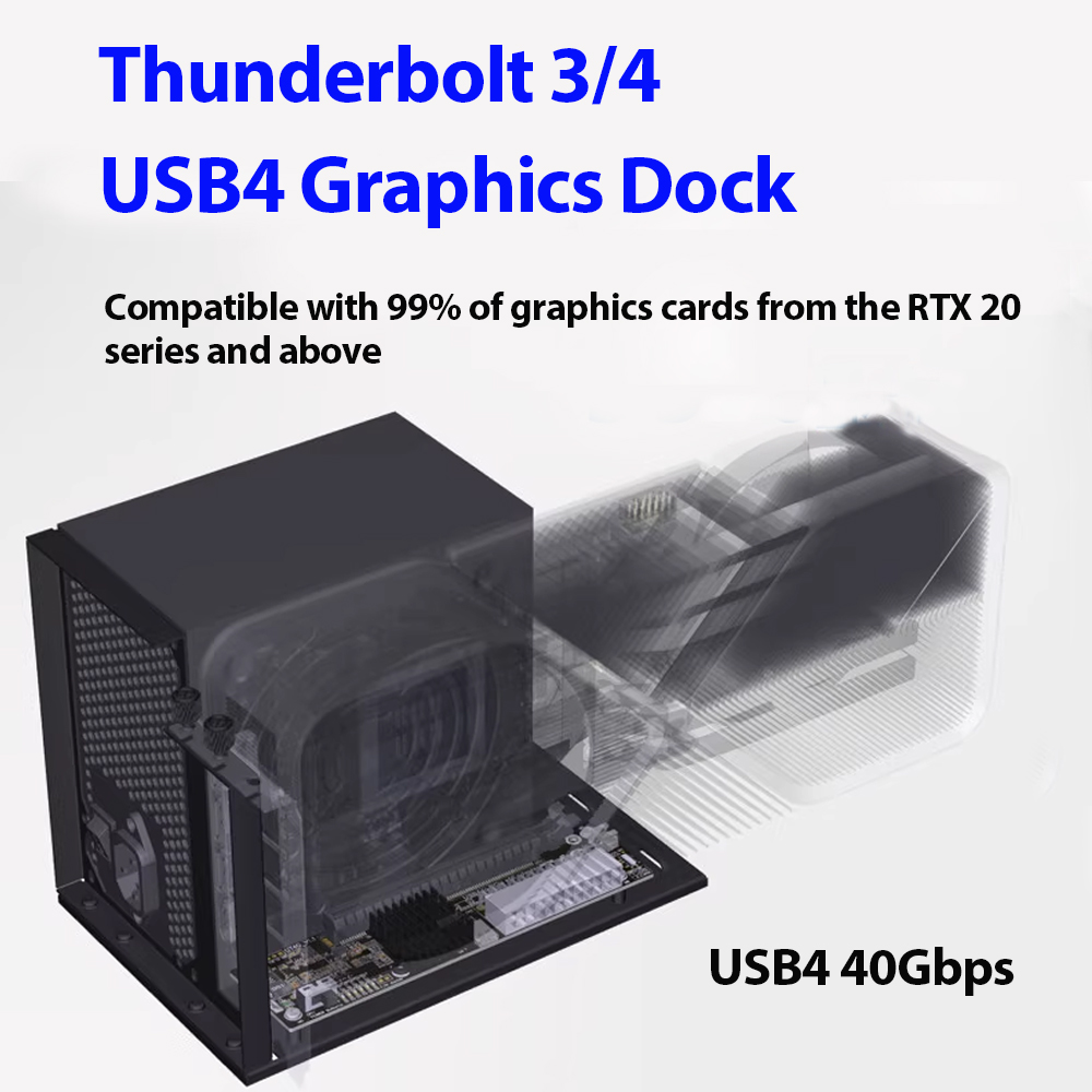 ADT-Link USB4 eGPUドック Thunderb - Thunderbolt 4 External Gpu Enclosure のレビューと価格