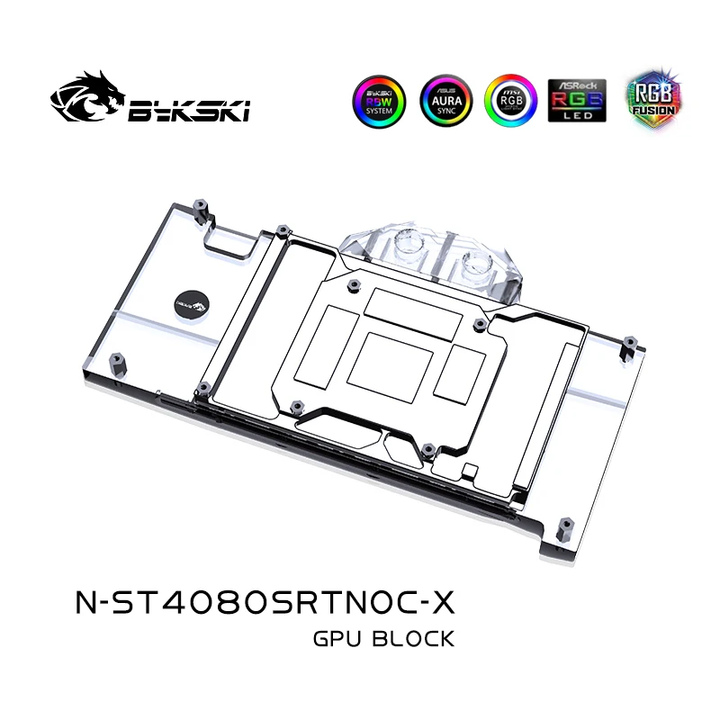Bykski N-ST4080SRTNOC-X GPUブロッ - Rtx 4080 Super 16Gb のレビューと価格