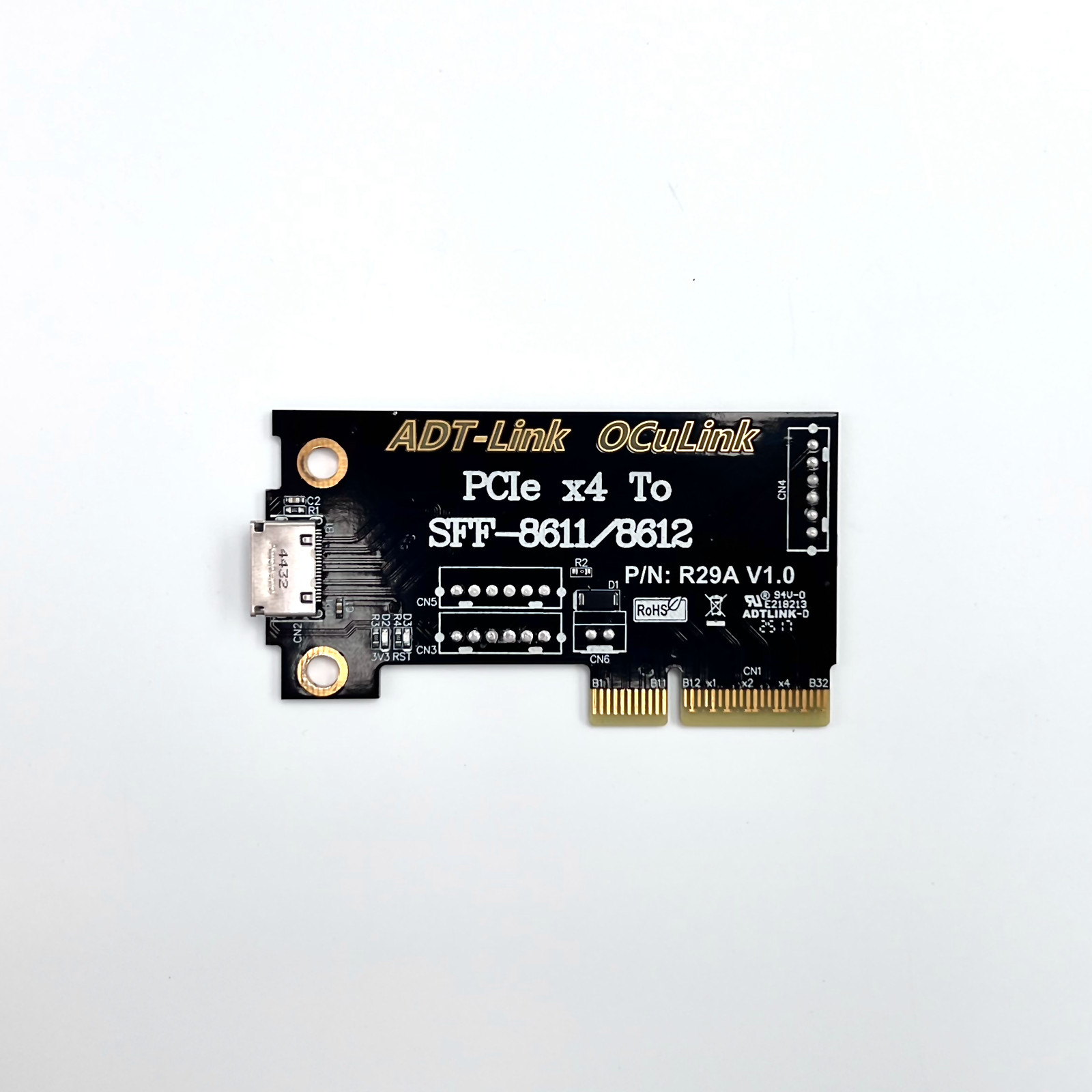 PCIe 5.0/4.0 x4 から SFF-8611/86 - Oculink Egpu Dock Graphics Card のレビューと価格